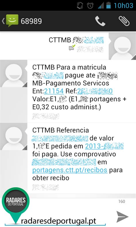 portagens ctt multibanco referência